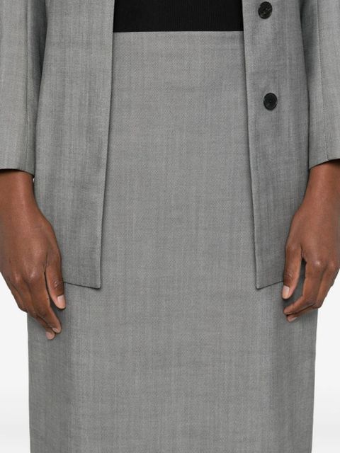 CALVIN KLEIN COLLECTION Luna midi skirt - Grey