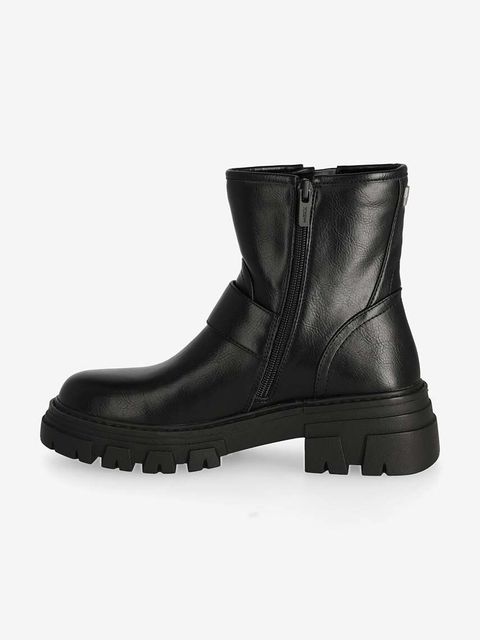 Mexx botki PHILOU MOVE damskie kolor czarny na słupku MITY1702743W