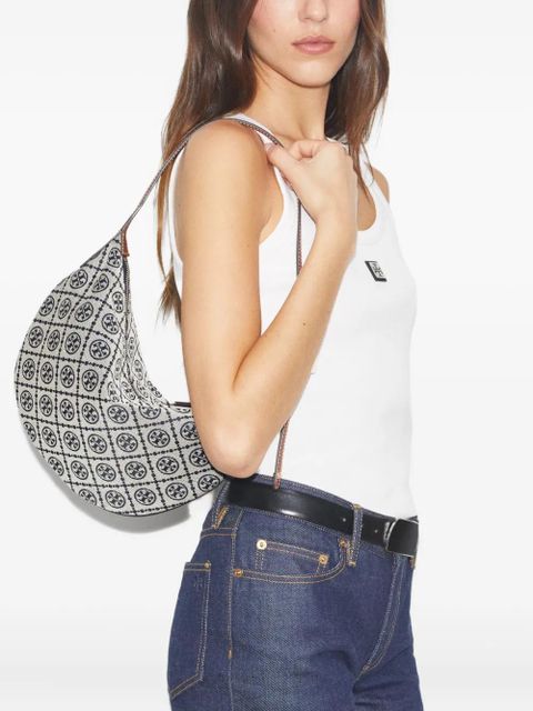 Tory Burch T-Monogram shoulder bag - Grey - zdjęcie produktu nr 2