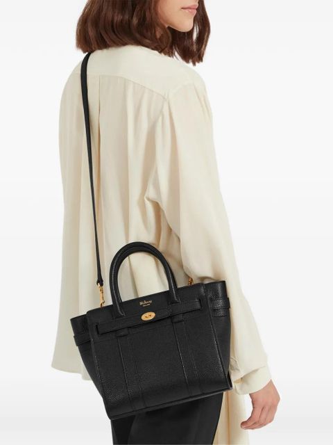 Mulberry mini zipped Bayswater tote - Black - zdjęcie produktu nr 2