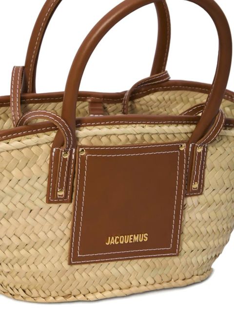 Jacquemus small Soli tote bag - Neutrals
