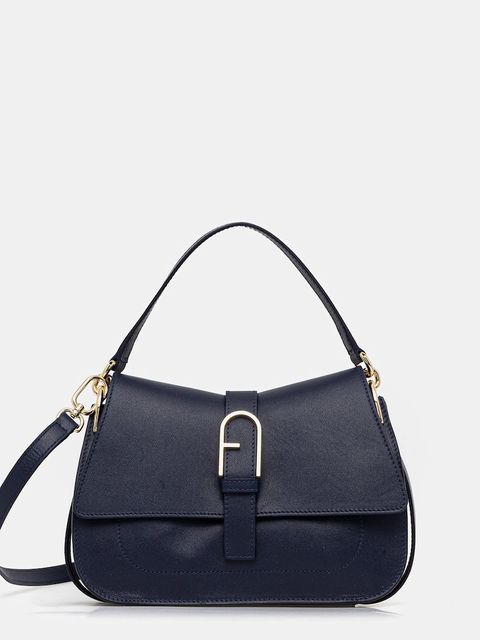 Furla torebka skórzana kolor granatowy WB00996.BX2045.4533S - zdjęcie produktu nr 1