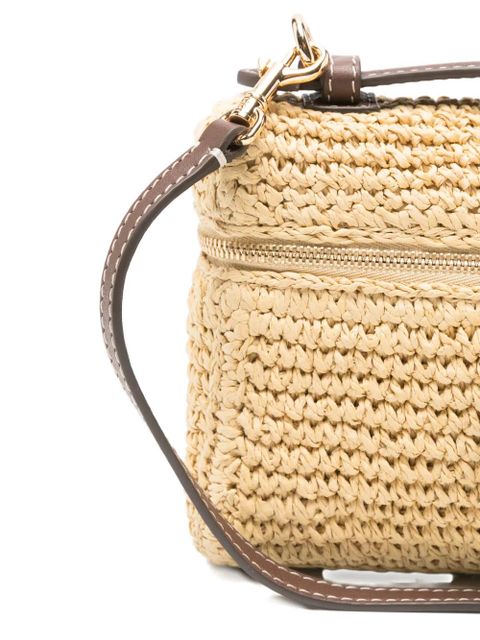 Tory Burch raffia mini bag - Neutrals
