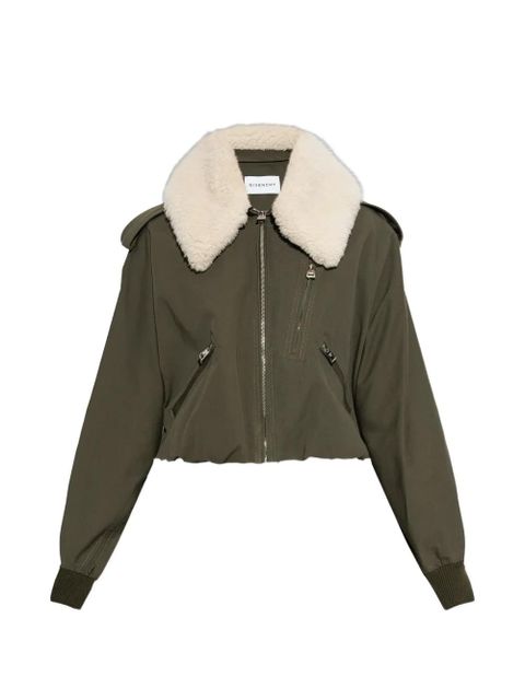Givenchy zip-fastening bomber jacket - Green - zdjęcie produktu nr 1