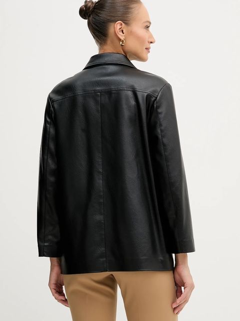 Sisley kurtka kolor czarny przejściowa 2RRDLN05U