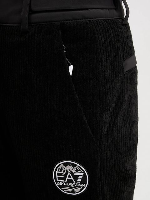 EA7 Emporio Armani spodnie narciarskie kolor czarny AF14636.7W000375