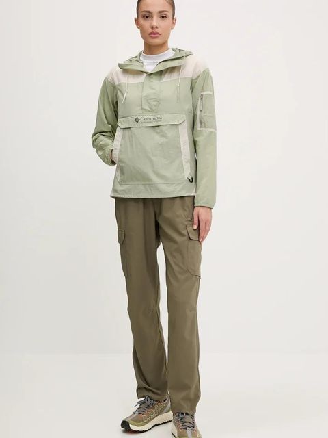 Columbia wiatrówka Challenger II kolor zielony 2116592 - zdjęcie produktu nr 2