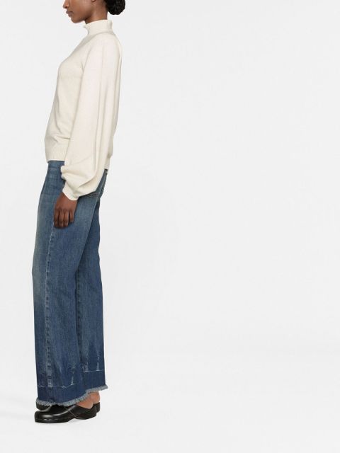 Chloé roll-neck cashmere jumper - White