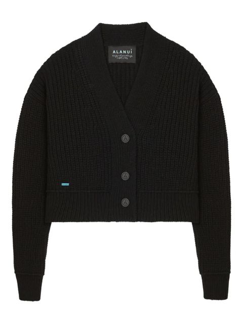 Alanui buttoned finest cardigan - Black - zdjęcie produktu nr 1