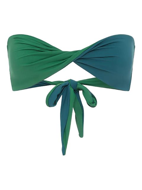 Bond-eye Ida tie-back bandeau - Green