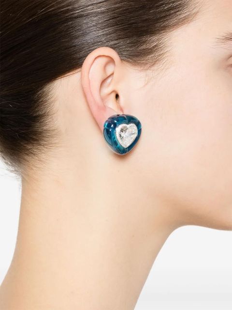Swarovski Dulcis clip earrings - Blue - zdjęcie produktu nr 2