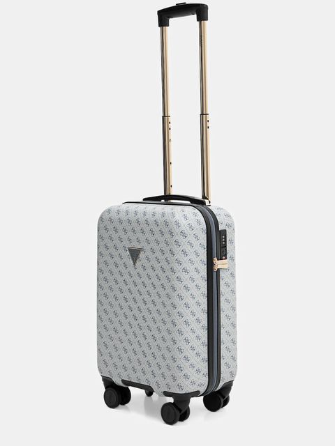 Guess walizka JESCO kolor niebieski TWHB83 89983