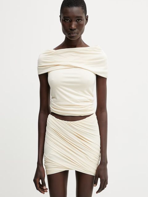 Rick Owens Lilies bluzka na ramiączkach damska z wiskozy Lola - zdjęcie produktu nr 1
