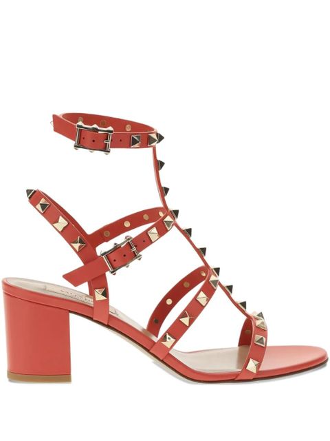 Valentino Garavani Rockstud sandals - Red - zdjęcie produktu nr 1
