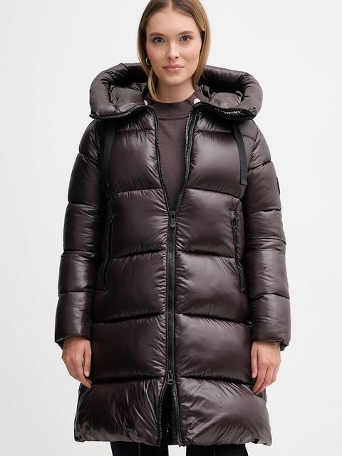 Save The Duck kurtka ISABEL kolor brązowy przejściowa D45510W.LOVE21 - zdjęcie produktu nr 1