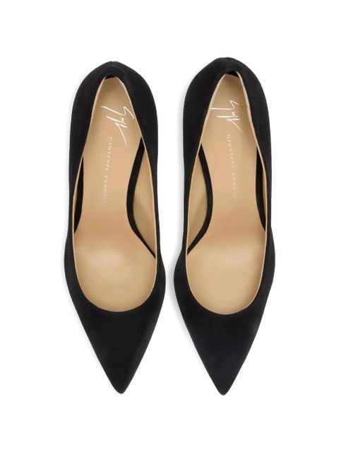 Giuseppe Zanotti Lucrezia suede pumps - Black