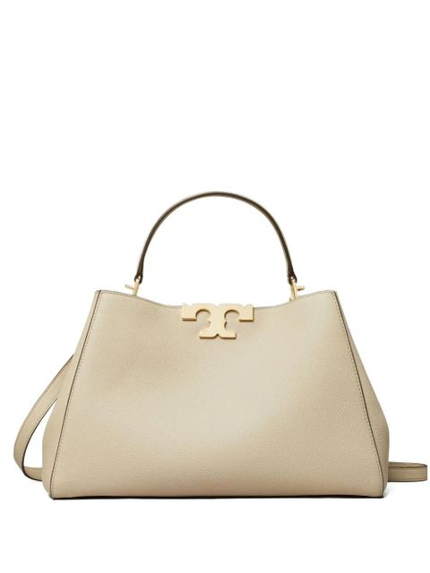Tory Burch double-handle logo satchel - Neutrals - zdjęcie produktu nr 1