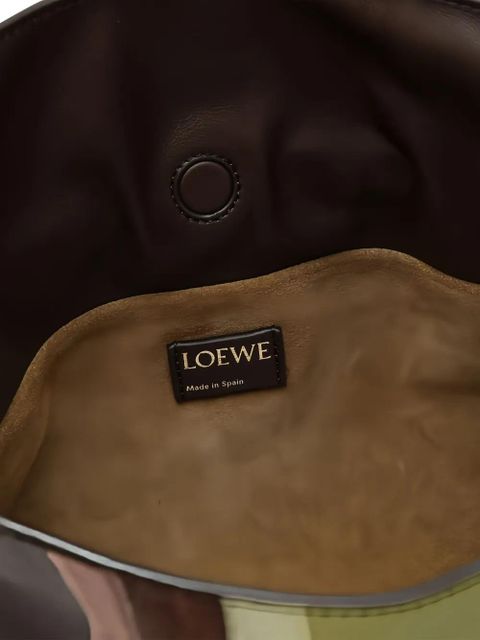 LOEWE medium Flamenco clutch bag - Green