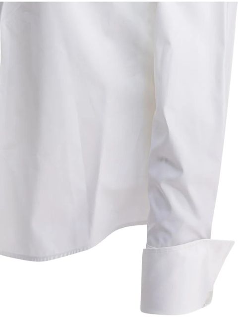 Max Mara long-sleeves buttoned-cuff shirt - White