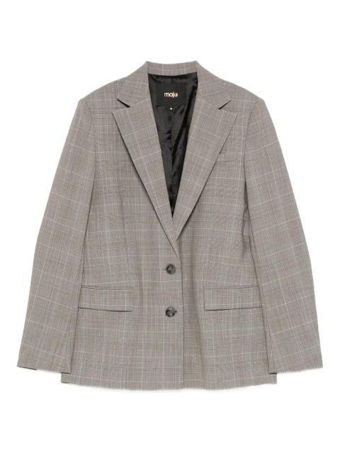 Maje plaid button blazer - Grey - zdjęcie produktu nr 1