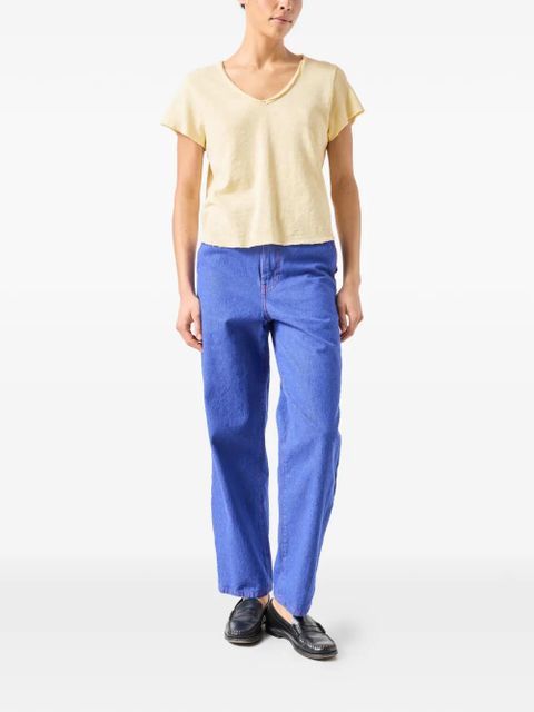 American Vintage Sonoma V-neck T-shirt - Neutrals - zdjęcie produktu nr 2