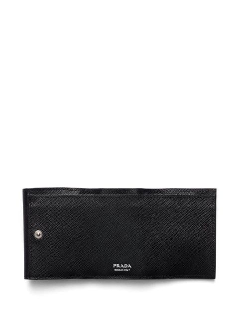 Prada small Saffiano leather wallet - Black