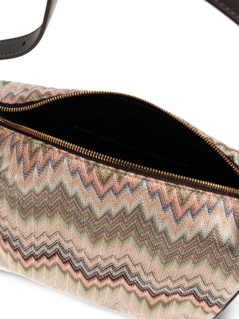 Missoni zigzag-pattern zipped tote bag - Neutrals