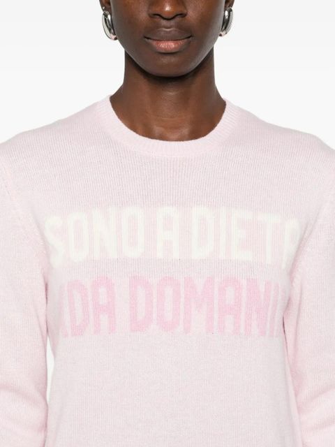 MC2 Saint Barth round-neck wool sweater - Pink