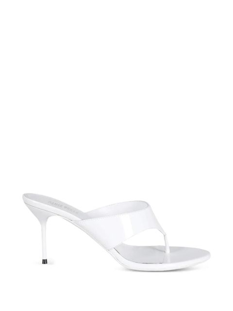 Paris Texas Lidia patent-leather mules - White - zdjęcie produktu nr 1
