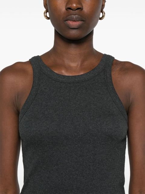 TOTEME ribbed tank top - Grey