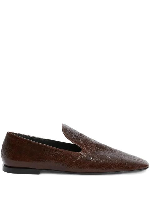 Jil Sander leather loafers - Brown - zdjęcie produktu nr 1