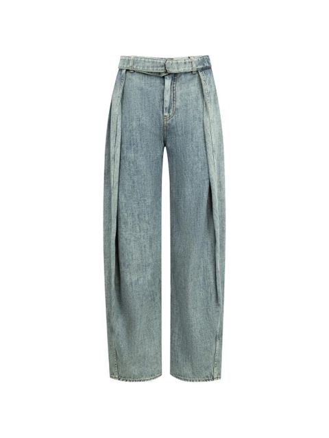 LOEWE belted jeans - Blue - zdjęcie produktu nr 1