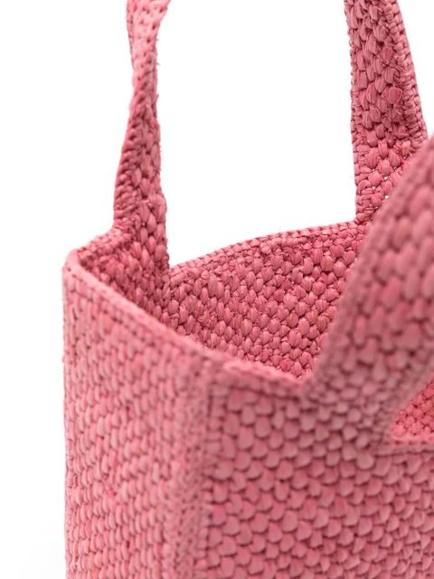 LOEWE mini Loewe Font tote bag - Pink