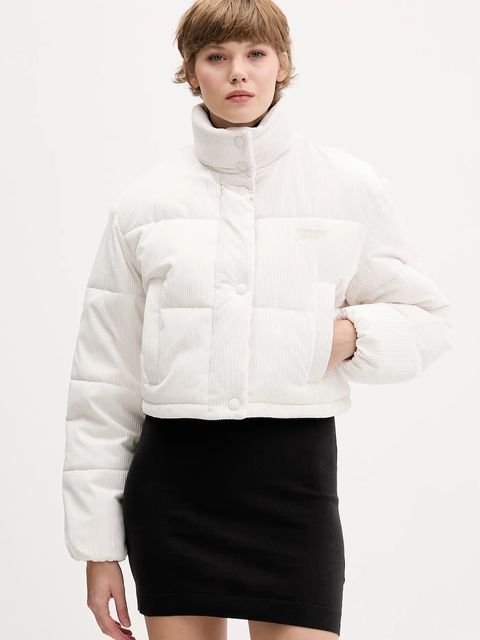 Tommy Jeans kurtka kolor biały zimowa oversize DW0DW21658 - zdjęcie produktu nr 1