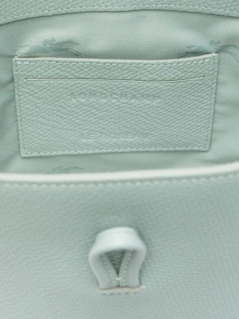 Longchamp Le Roseau XS leather bucket bag - Blue