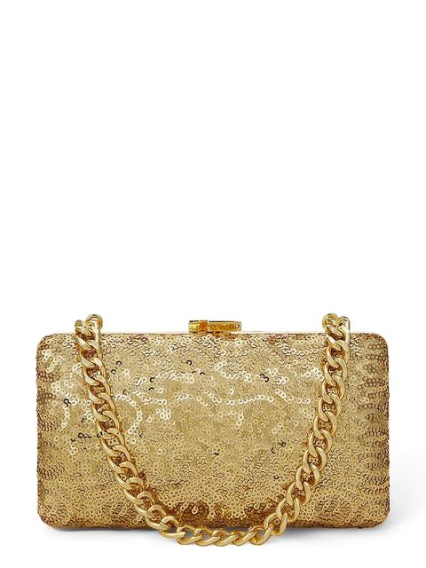 Lauren Ralph Lauren kopertówka kolor złoty 431980356 - zdjęcie produktu nr 1