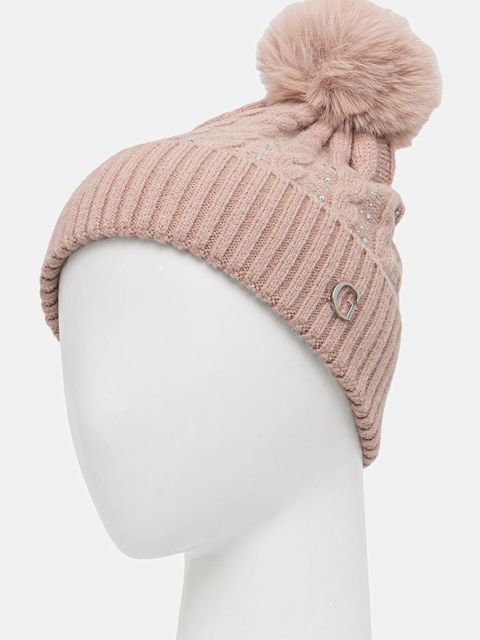 Guess czapka kolor pomarańczowy AW5385 POL01 - zdjęcie produktu nr 2