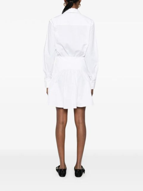 STAUD Rocco mini dress - White