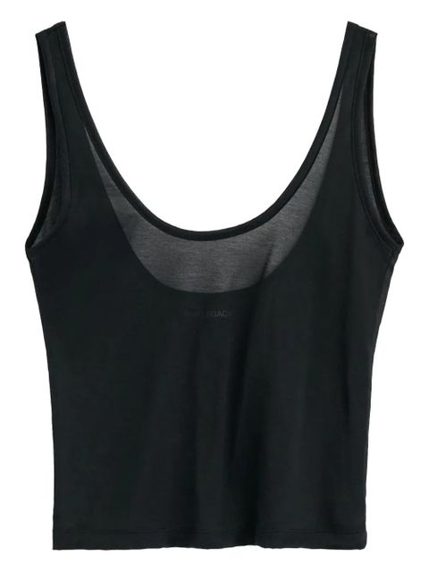 OUR LEGACY scoop-neck tank top - Black - zdjęcie produktu nr 1