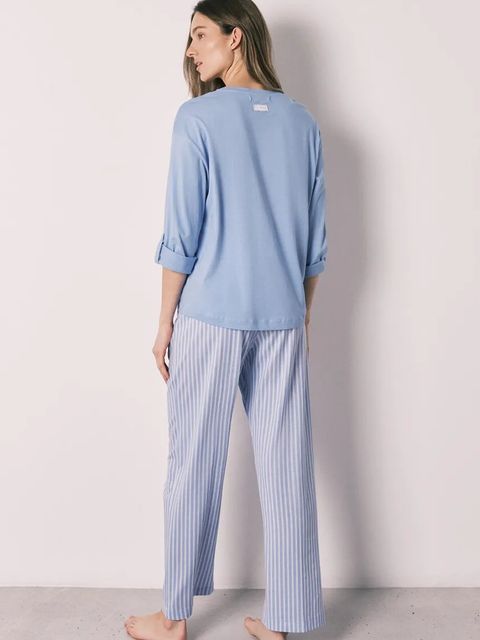 Women'secret piżama dwuczęściowa damska bawełniana - zdjęcie produktu nr 1