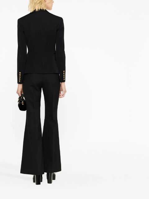 Balmain double-breasted fitted jacket - Black