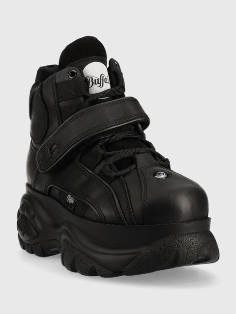 Buffalo sneakersy skórzane 1348-14 2.0 kolor czarny 1534040