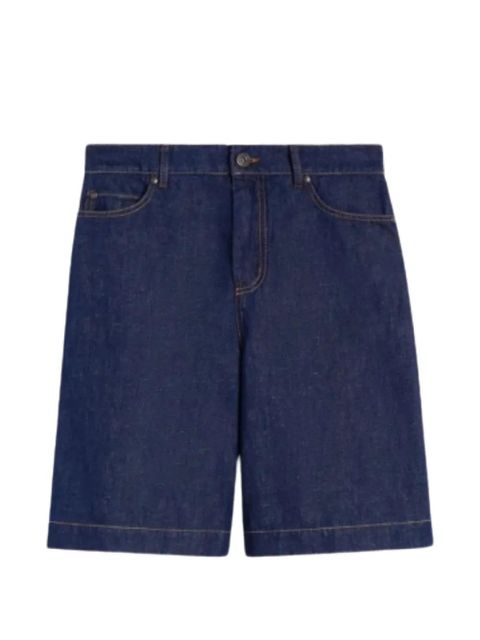 Weekend Max Mara button denim shorts - Blue - zdjęcie produktu nr 1