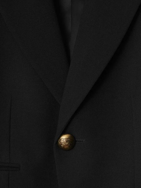 Burberry wool single-breasted blazer - Black - zdjęcie produktu nr 2