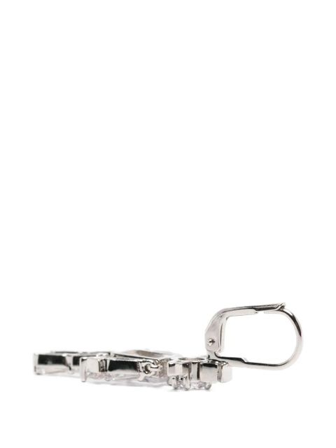 Vivienne Westwood Issa crystal-embellished Orb earrings - Silver