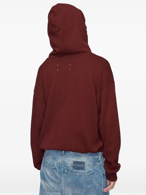 Maison Margiela cotton hoodie - Red