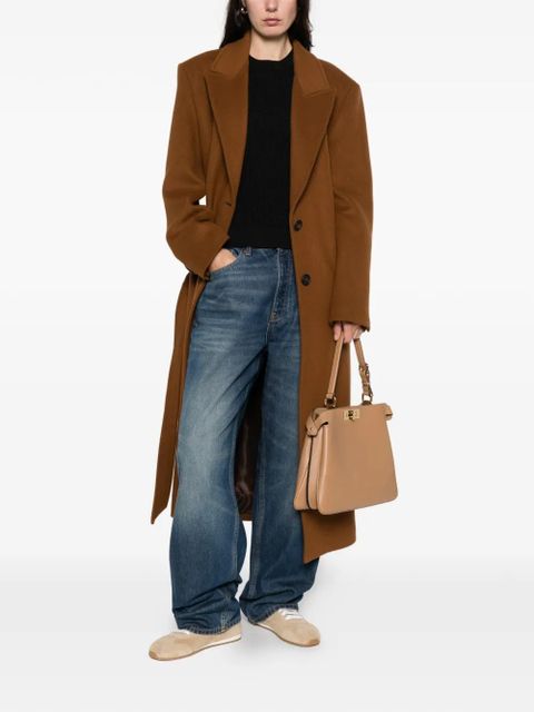 FENDI pattern short-sleeve top - Black