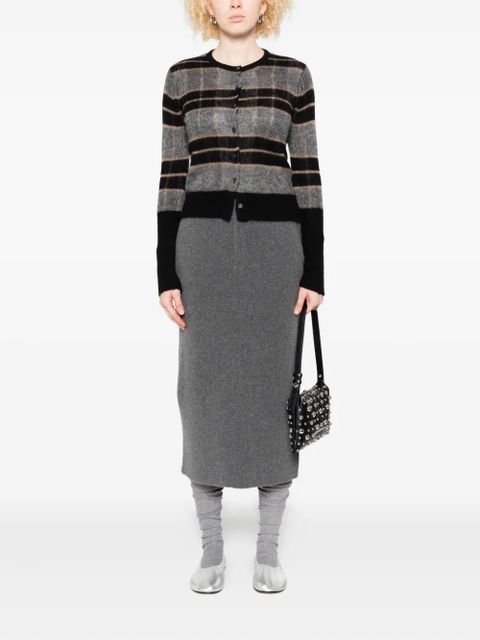 Guest In Residence fine-knit pencil skirt - Grey - zdjęcie produktu nr 2