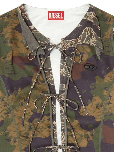 Diesel T-Afry top - Green - zdjęcie produktu nr 2