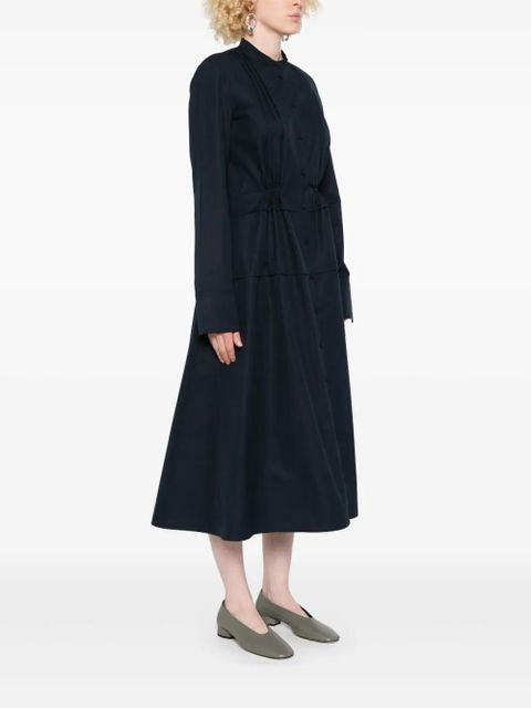 Jil Sander organic cotton dress - Blue